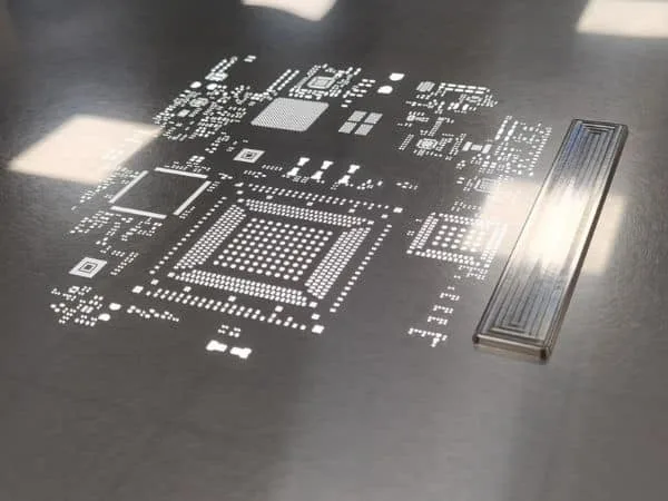 3D Electroform Stencil