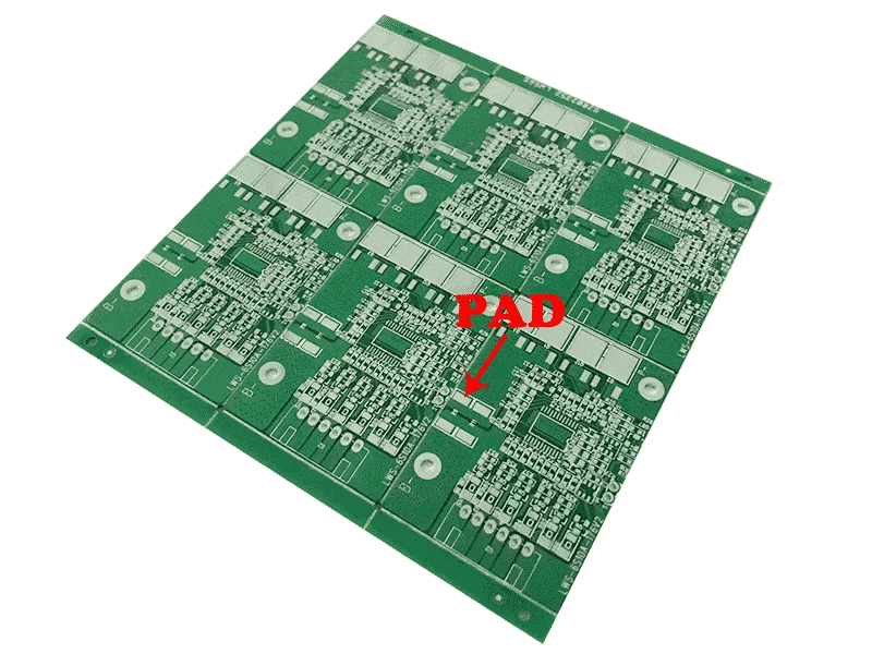 PAD in PCB Board