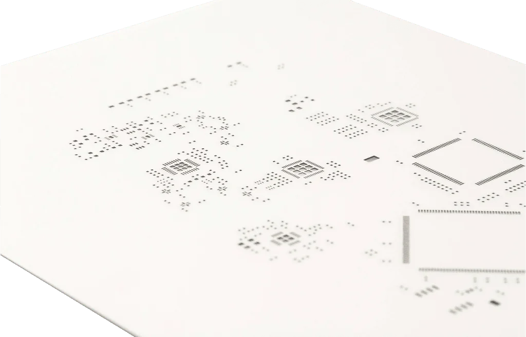 Frameless Laser SMT Stencil