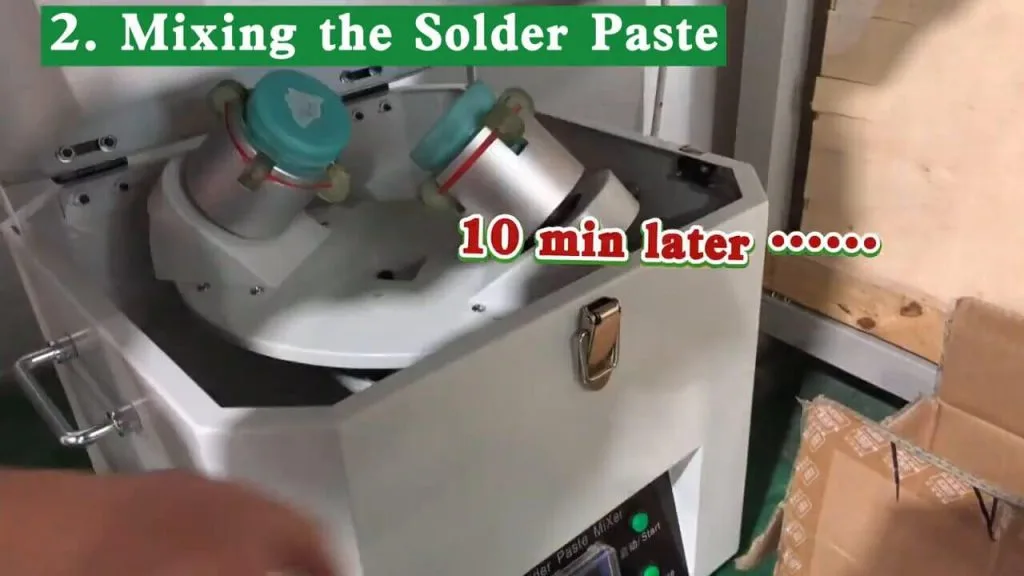 FPC Assembly-Mixing The Solder Paste