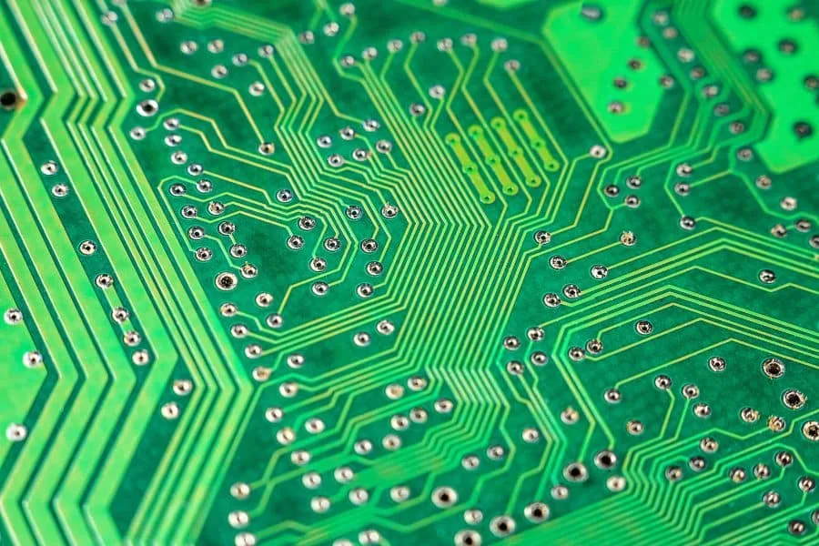 A Bare PCB Board