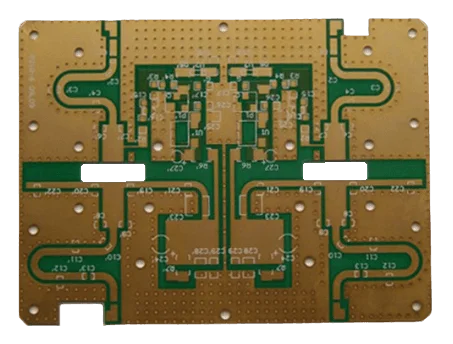 FR4 ARLON Double Layer Gold-plated High Frequency PCB Board