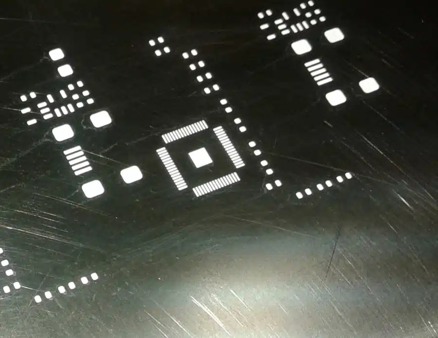 etching stencil