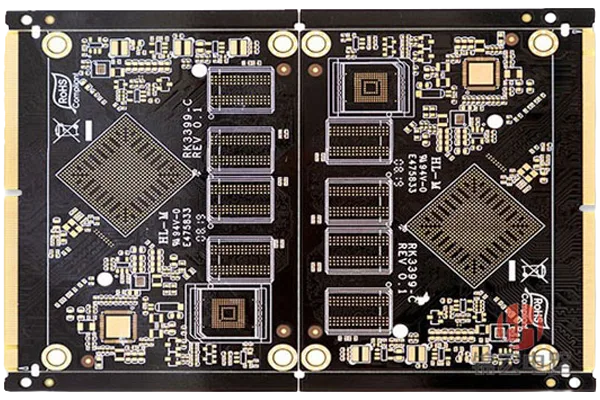 Double-sided Gold Fingers PCB